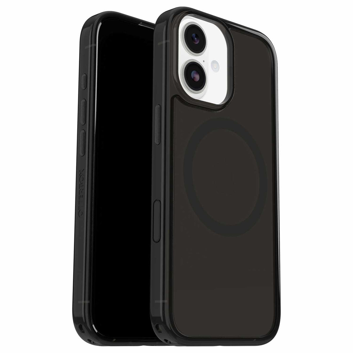 OtterBox Symmetry Clear MagSafe Case w/Camera Control Black Mist (Black) for iPhone 17