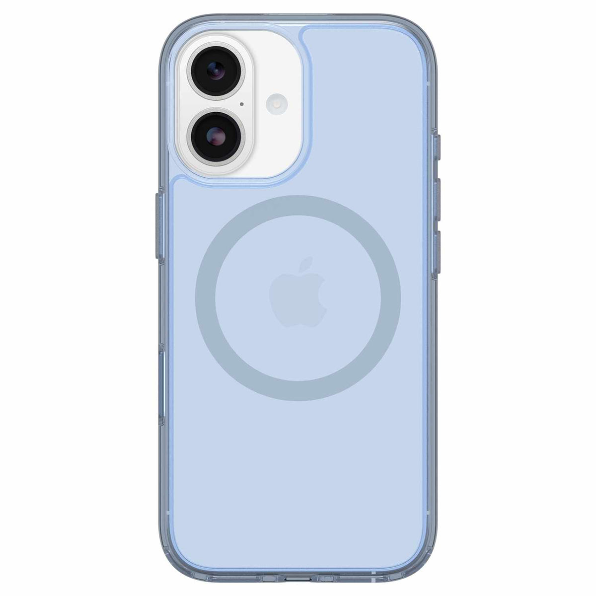OtterBox Symmetry Clear MagSafe Case w/Camera Control Silver Glade (Blue) for iPhone 17