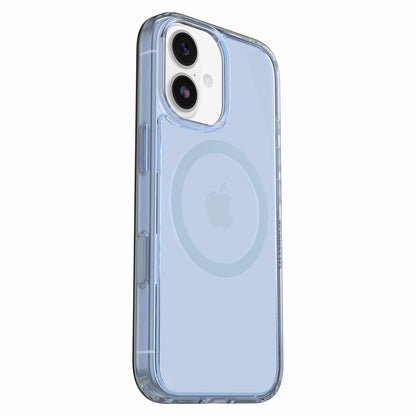 OtterBox Symmetry Clear MagSafe Case w/Camera Control Silver Glade (Blue) for iPhone 17