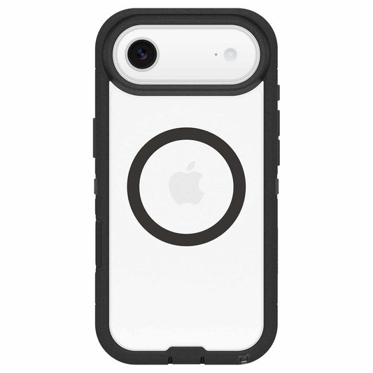 OtterBox Defender Pro XT — Étui MagSafe avec Porte-étui pour iPhone Air en emballage en vrac — noir
