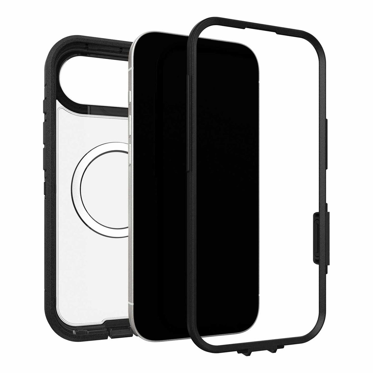 OtterBox Defender Pro XT MagSafe Case with Holster Black for iPhone Air in Bulk Packaging