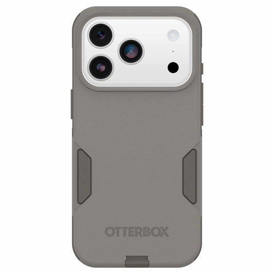 OtterBox Commuter — Étui MagSafe avec commande de caméra pour iPhone 18 Pro/17 Pro — gris Comfort