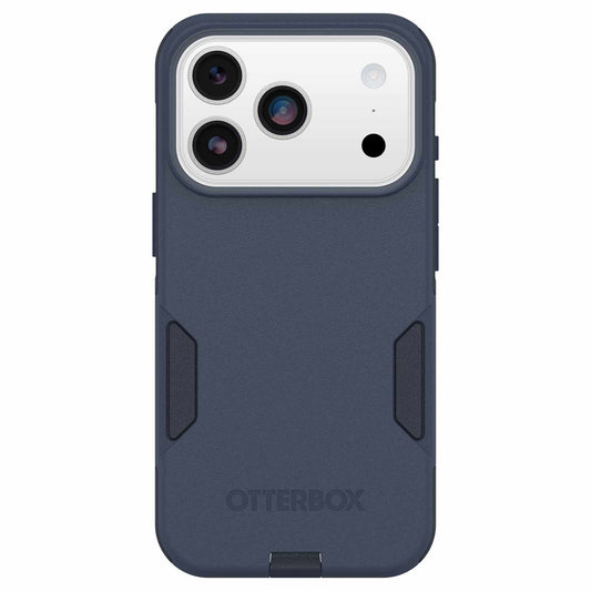 OtterBox Commuter — Étui MagSafe avec commande de caméra pour iPhone 18 Pro/17 Pro — Riverside (bleu)