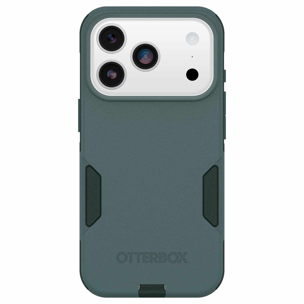 OtterBox Commuter — Étui MagSafe avec commande de caméra pour iPhone 18 Pro/17 Pro — Sagebrush (vert)