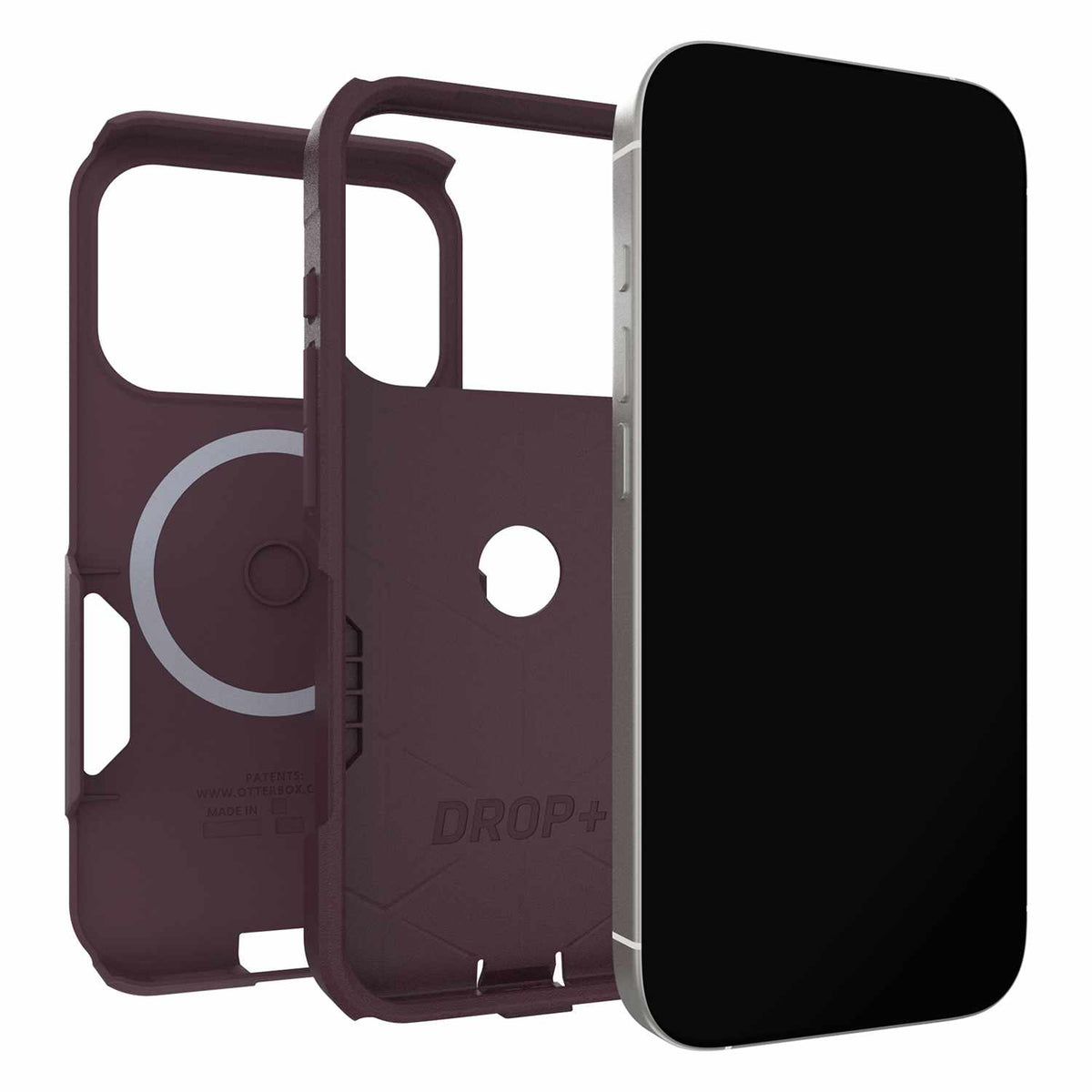 OtterBox Commuter MagSafe Case w/Camera Control Trailhead (Purple) for iPhone 18 Pro/17 Pro