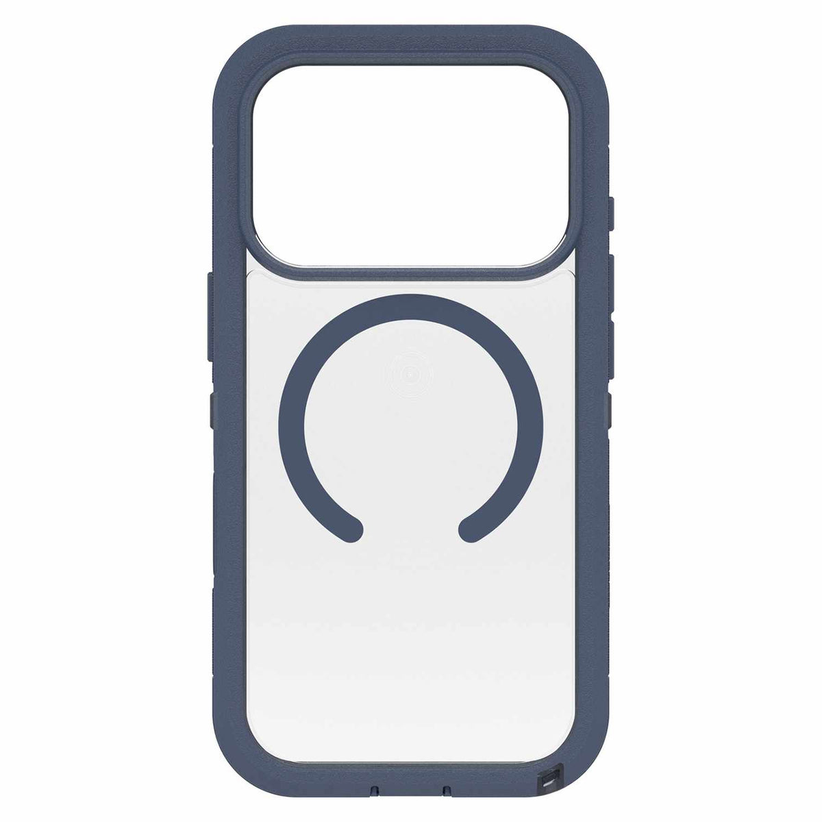 OtterBox Defender Pro XT — Étui transparent MagSafe avec commande de caméra pour iPhone 17 Pro — Bootcut (bleu)