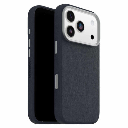 OtterBox Symmetry Cactus Leather MagSafe Case w/Camera Control Riverside (Blue) for iPhone 18 Pro/17 Pro