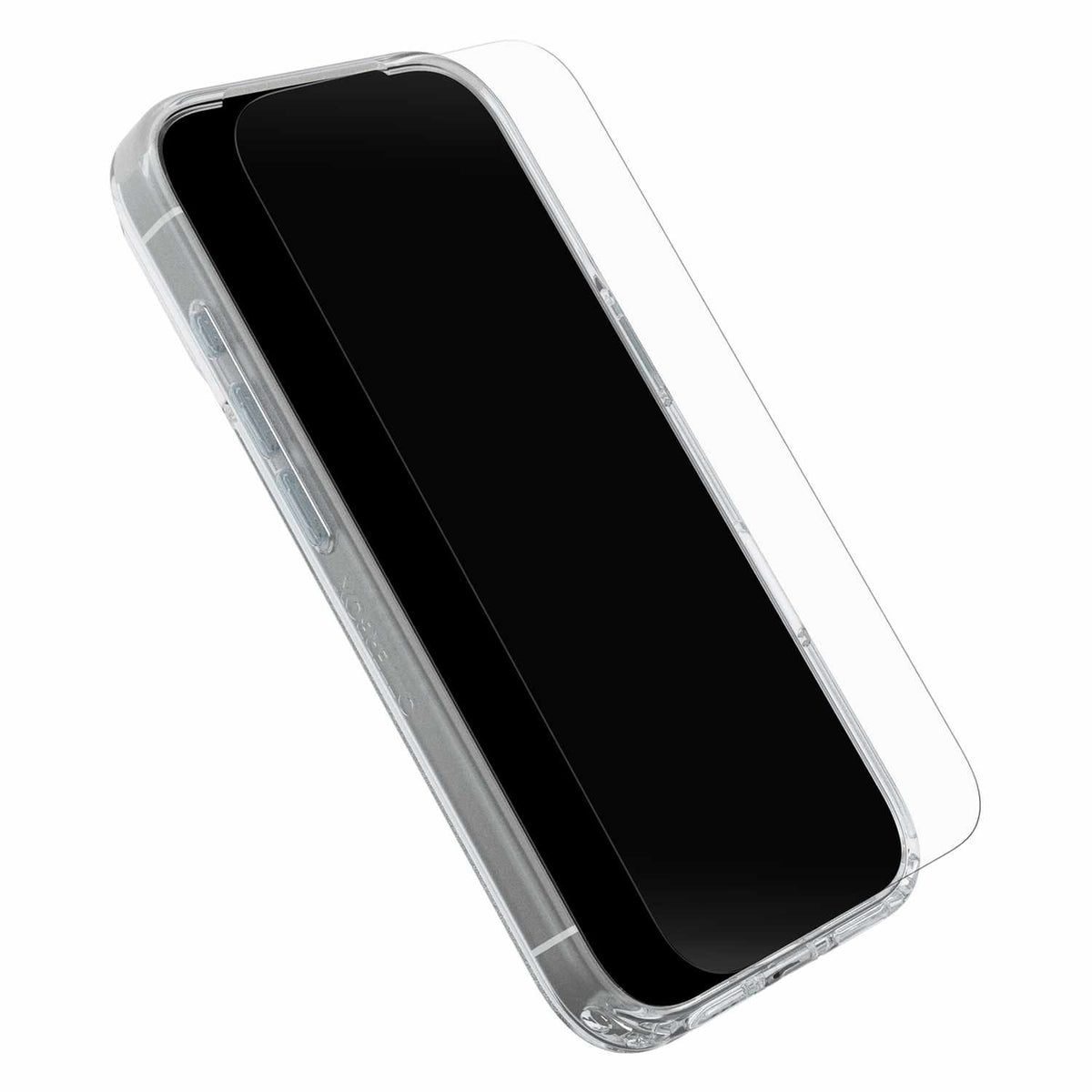 OtterBox — Ensemble Protection et alimentation (Symmetry Clear MagSafe avec Verre + Chargeur mural 30W blanc) transparent pour iPhone 18 Pro/17 Pro