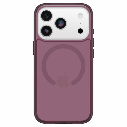 OtterBox Symmetry — Étui transparent MagSafe avec commande de caméra pour iPhone 17 Pro — Rhapsody (violet)