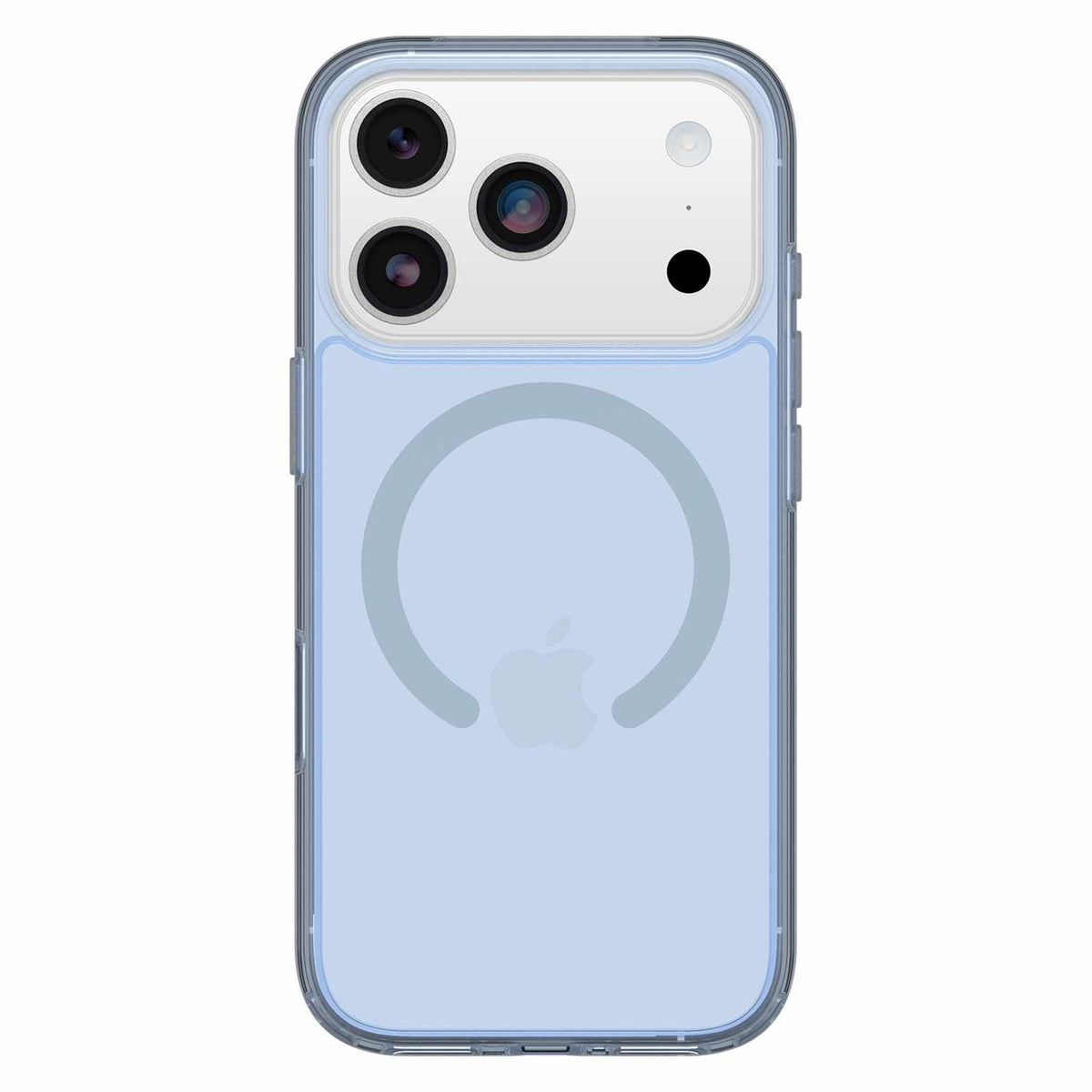 OtterBox Symmetry Clear MagSafe Case w/Camera Control Silver Glade (Blue) for iPhone 17 Pro