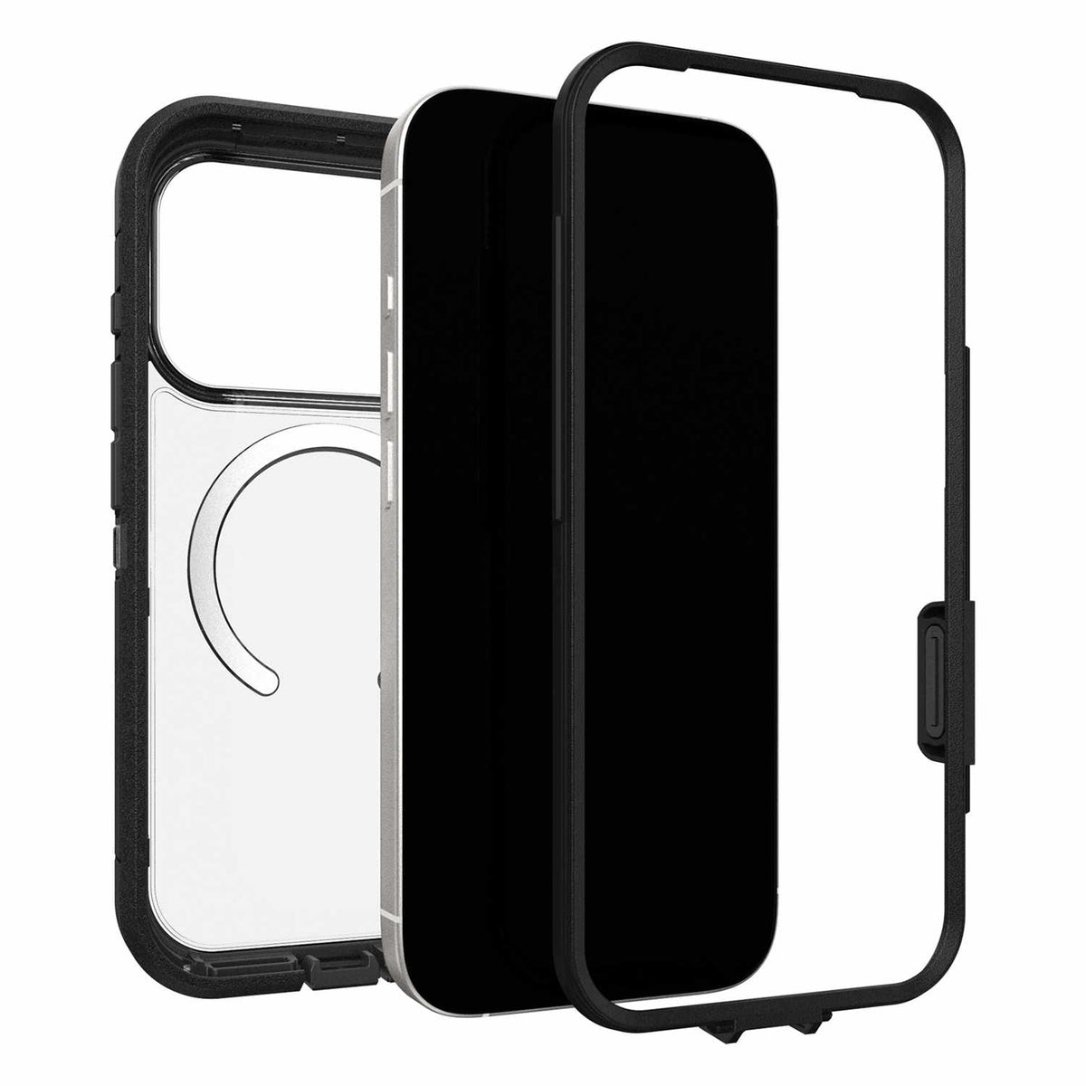OtterBox Defender Pro XT MagSafe Case with Holster Dark Side (Black) for iPhone 18 Pro/17 Pro in Bulk Packaging