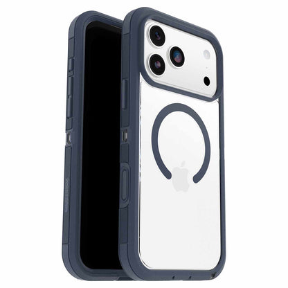 OtterBox Defender Pro XT Clear MagSafe Case w/Camera Control Bootcut (Blue) for iPhone 17 Pro Max