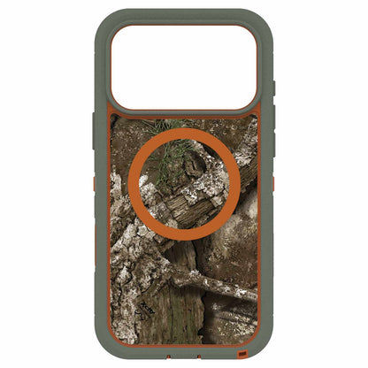 OtterBox Defender Pro XT Clear MagSafe Case w/Camera Control Realtree Apx (Green) for iPhone 17 Pro Max