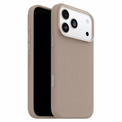 OtterBox Symmetry Cactus Leather MagSafe Case w/Camera Control Grey Comfort for iPhone 18 Pro Max/17 Pro Max