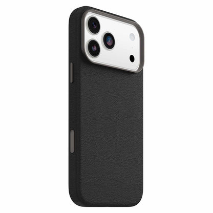 OtterBox Symmetry Cactus Leather MagSafe Case w/Camera Control Noir Ash (Black) for iPhone 18 Pro Max/17 Pro Max