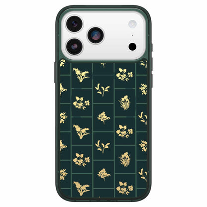 OtterBox Symmetry Clear MagSafe Case w/Camera Control Golden Bloom (Green) for iPhone 18 Pro Max/17 Pro Max