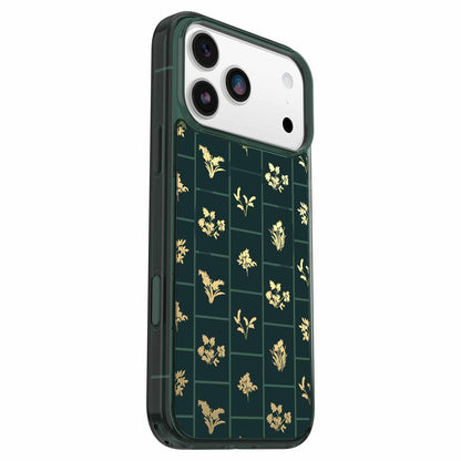 OtterBox Symmetry Clear MagSafe Case w/Camera Control Golden Bloom (Green) for iPhone 18 Pro Max/17 Pro Max