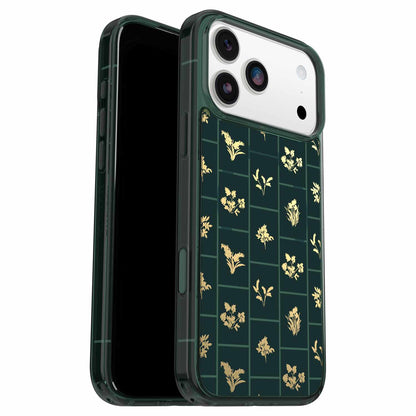 OtterBox Symmetry Clear MagSafe Case w/Camera Control Golden Bloom (Green) for iPhone 18 Pro Max/17 Pro Max