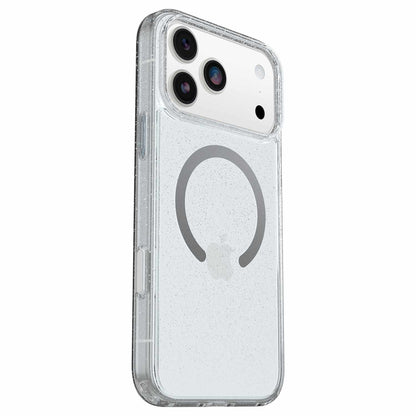 OtterBox Symmetry Clear MagSafe Case w/Camera Control Stardust 3.0 with Blue Tint (Clear) for iPhone 18 Pro Max/17 Pro Max