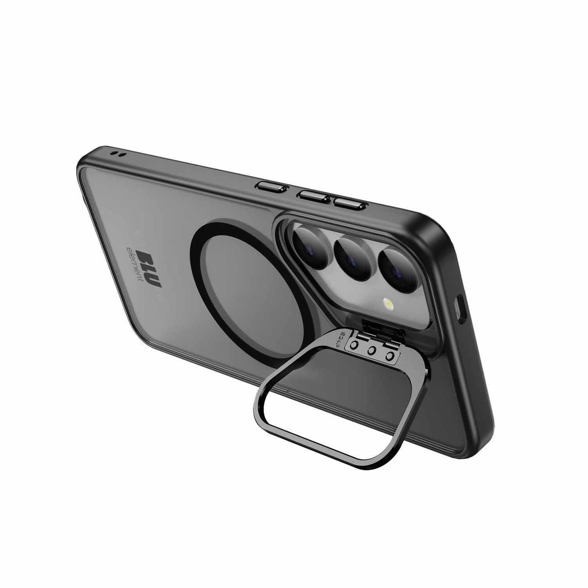 Blu Element Chromatic Kick — Étui avec aimants pour Samsung Galaxy S25 FE — noir