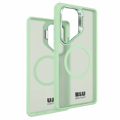 Blu Element Chromatic Kick — Étui avec aimants pour Samsung Galaxy S25 FE — clair vert