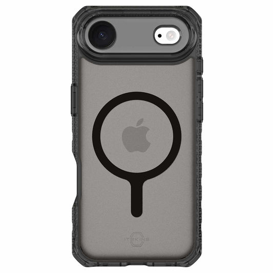ITSKINS Hybrid_R Vapor — Étui MagSafe pour iPhone Air — Smoke
