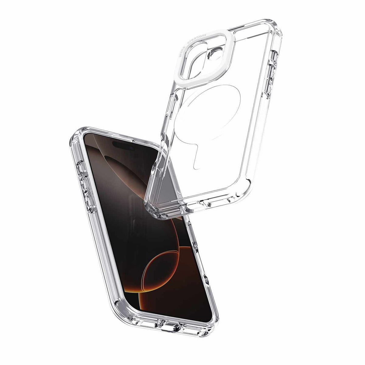 Avana Ice MagSafe Case Clear for iPhone 17