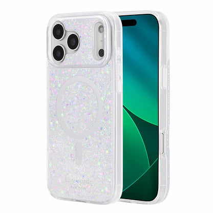 Kate Spade Protective MagSafe Case Chunky Glitter Iridescent for iPhone 17 Pro Max