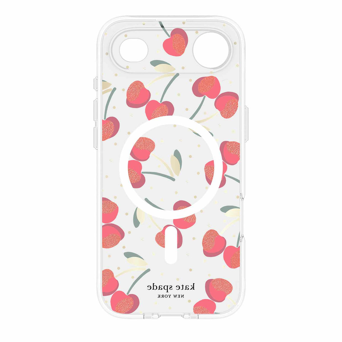 Kate Spade — Étui protecteur MagSafe pour iPhone Air — Cherry Dot
