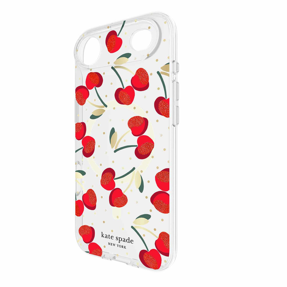 Kate Spade — Étui protecteur MagSafe pour iPhone Air — Cherry Dot