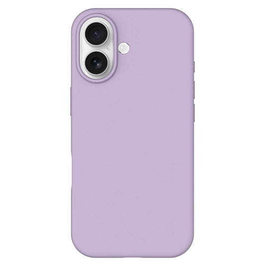 Blu Element — Étui en silicone MagSafe pour iPhone 17 — lavande