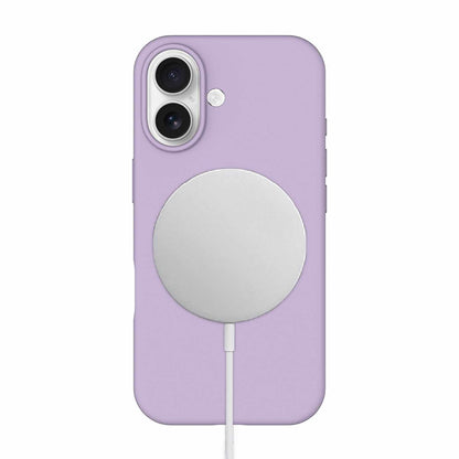 Blu Element — Étui en silicone MagSafe pour iPhone 17 — lavande