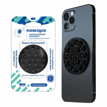Blu Element Round MagSafe Phonesquid Black