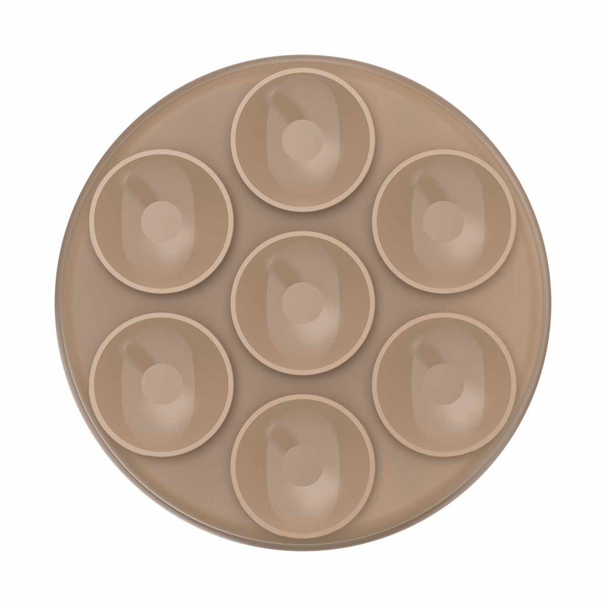 PopSockets PopGrip Suck-jusqu’à pour MagSafe Round avec — Adaptateur Latte