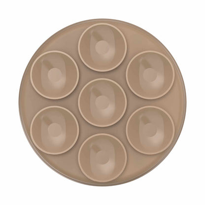 PopSockets PopGrip Suck-jusqu’à pour MagSafe Round avec — Adaptateur Latte