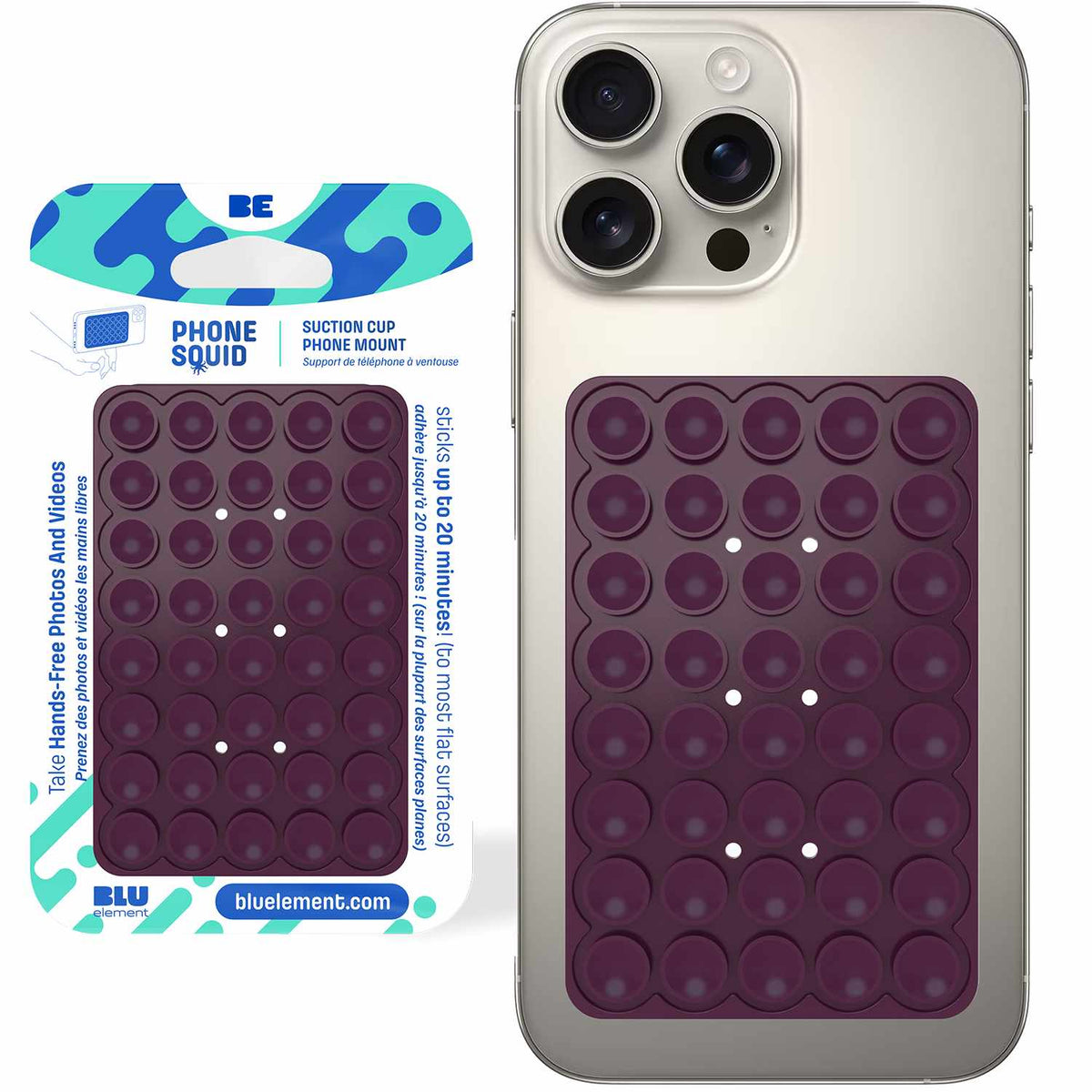 Blu Element PhoneSquid Cherry Lacquer