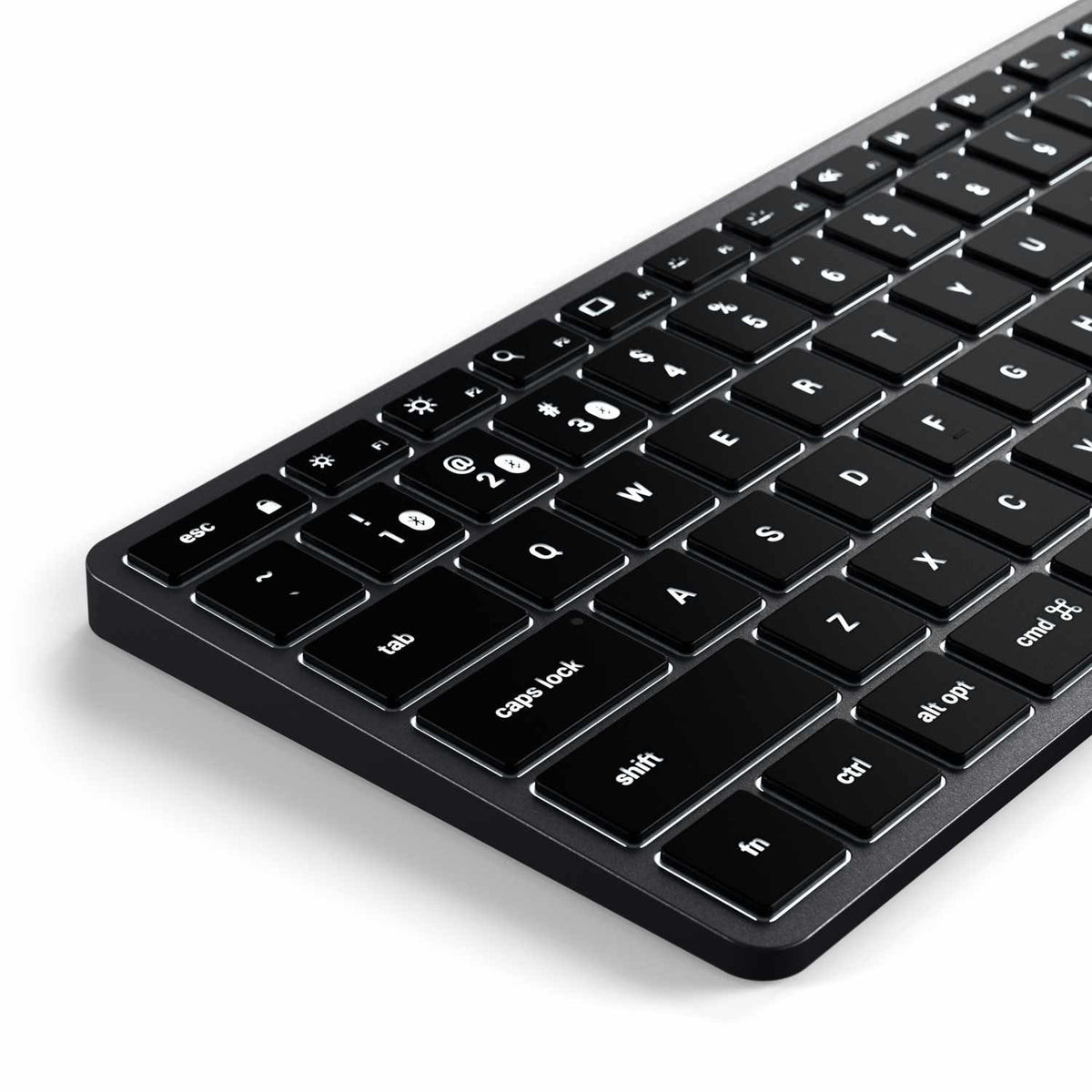 Satechi mince X1 Backlit — Clavier Bluetooth Space — gris