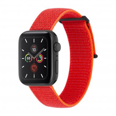 Apple Watch 38/40mm Case-Mate Reflective Neon Orange Nylon Band