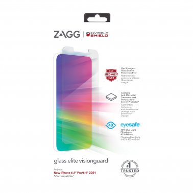 iPhone 14/13/13 Pro ZAGG InvisibleShield Glass Elite VisionGuard+ Screen Protector