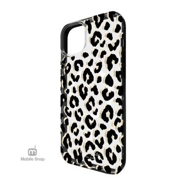 iPhone 13/14/15 Variations Kate Spade Protective Hardshell MagSafe Case - City Leopard
