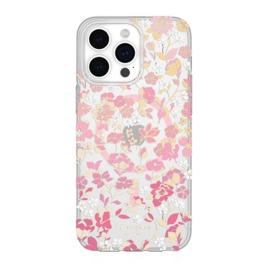 iPhone 13/14/15 Variations Kate Spade Protective Hardshell MagSafe Case - Flowerbed