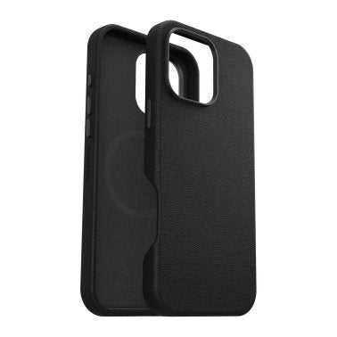 iPhone 16 Pro Max Otterbox Symmetry Cactus Leather w/MagSafe case - Black - Noir Ash