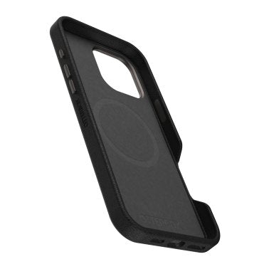 iPhone 16 Pro Max Otterbox Symmetry Cactus Leather w/MagSafe case - Black - Noir Ash