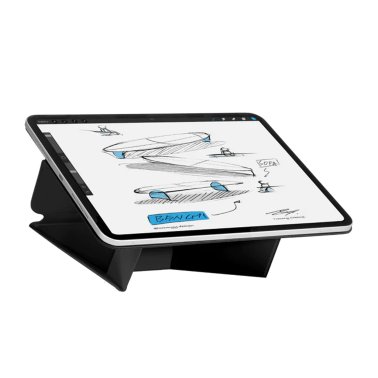 Dynamic Folio Case -iPad Air , iPad Pro 12.9 Black Tablet Case