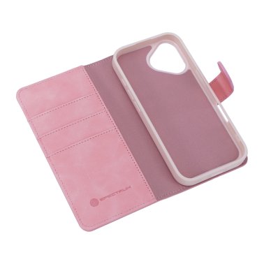iPhone 17 SPECTRUM Folio Slim Detachable 2-1 Wallet Case - Pink