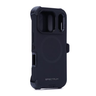iPhone 17 Pro SPECTRUM Prime + Holster Case w/Magnets - Black