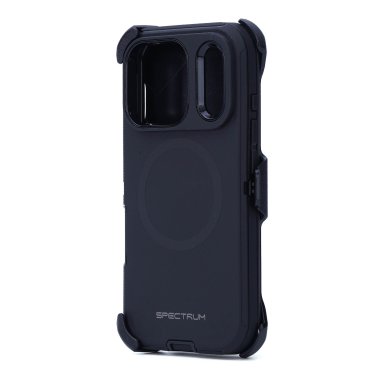 iPhone 17 Pro SPECTRUM Prime + Holster Case w/Magnets - Black