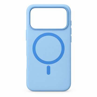 SPECTRUM Pro Slim Silicone MagSafe Case - Blue