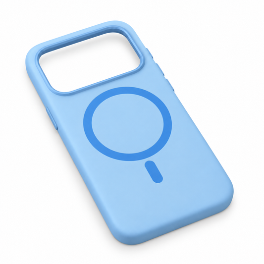 SPECTRUM Pro Slim Silicone MagSafe Case - Blue