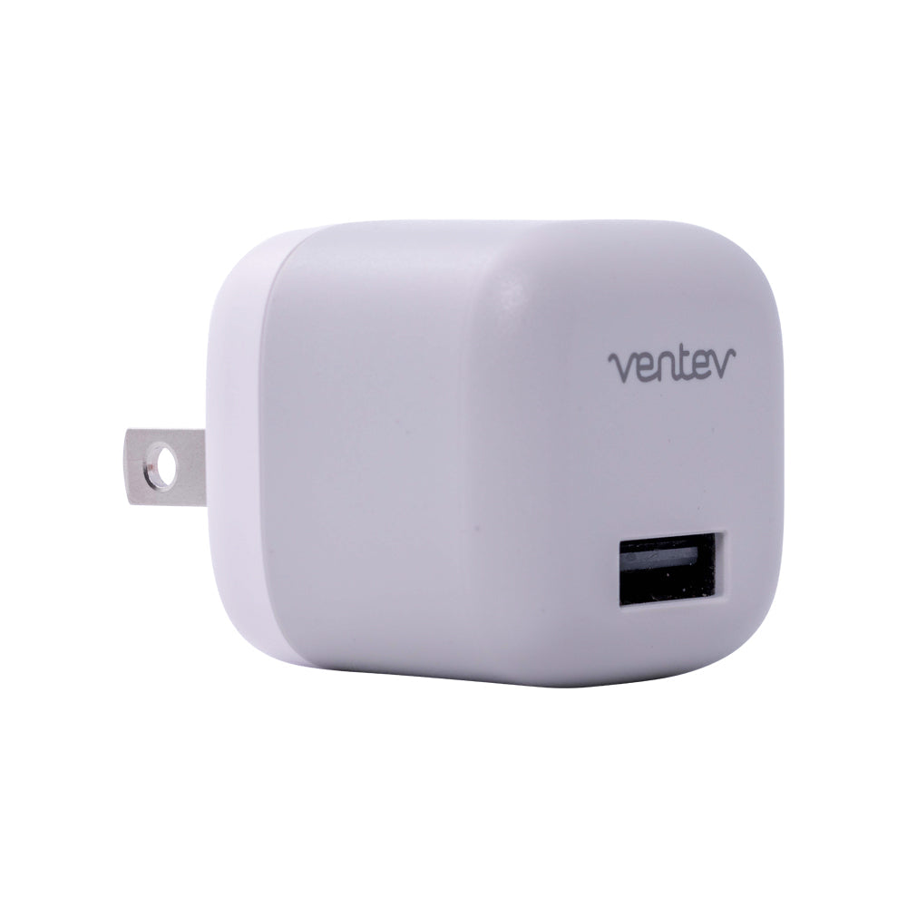Ventev — Chargeur mural USB-A port 12W — blanc